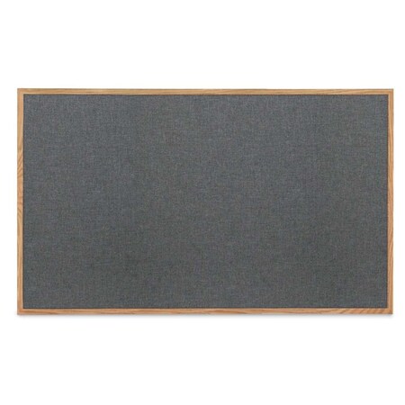 United Visual Products Combo Board, 18"x24", White Frame/Black Porcelain & Rubber UVDECORK1824W-BLKPORC-RUBBER